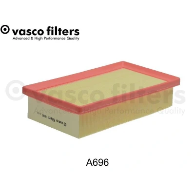 Billede af DAVID VASCO A696 Luftfilter 40mm 147mm 256mm rektangulær Filterindsats KIA: Rio 4, Stonic Hatchback, IV Van / Hatchback