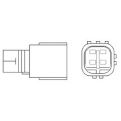 Billede af MAGNETI MARELLI 466016355108 Lambdasonde opvarmet 4 TOYOTA: RAV4 II SUV, Avensis Verso, I Sedan