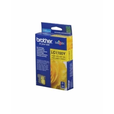 Billede af Brother LC 1100Y Yellow Original Blækpatron