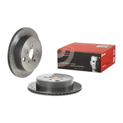 Billede af BREMBO 09.C662.1X Bremseskiver 290 18 5 perforeret/indv. ventileret coatet SUBARU: Legacy 5, Outback IV, TOYOTA: GT86 Coupe