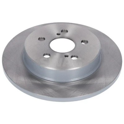 Billede af SWAG Bremseskive TOYOTA: Corolla XII Stationcar, Hatchback bagaksel 10mm 5 hul 100mm fuldstændigt coatet 33 10 4930 4243102310,4243112270