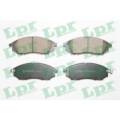 Billede af LPR 05P1406 Bremseklodser NISSAN: Qashqai / Qashqai+2 I, NP300 Navara Pick up