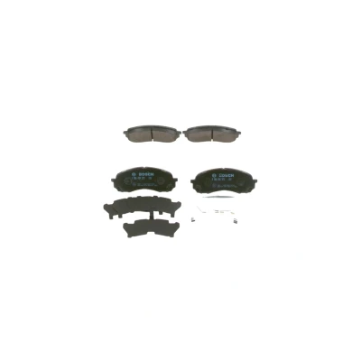 Billede af BOSCH 0 986 494 373 Bremseklodser Low Metallic med monteringsvejledning SUBARU: Impreza III Hatchback, II Stationcar, Sedan