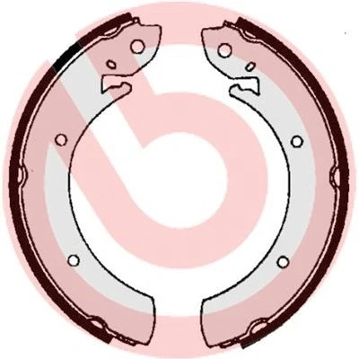 Billede af BREMBO S 68 516 Bremsebakker 254 57