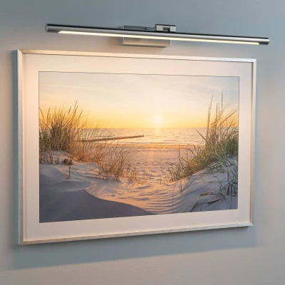 Billede af Paulmann Mingo LED billedlampe 61,5 cm aluminium, birketræ.