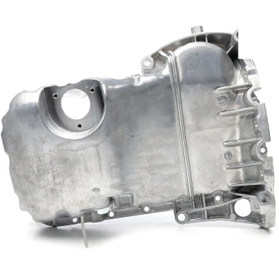 Billede af METZGER 7990123 Bundkar med olieaftapningsskrue hul til olie niveau sensor, uden bundkarpakning Aluminium trykgods AUDI: A4 B5 Avant