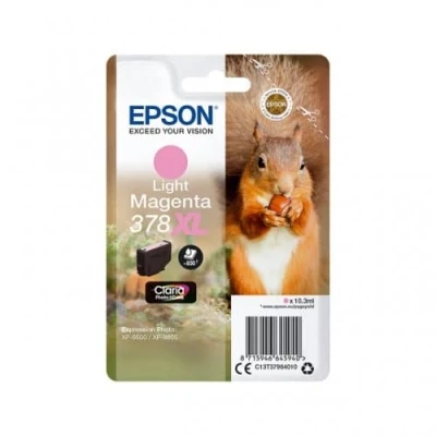 Billede af Epson T378 XL Light Magenta Original Blækpatron
