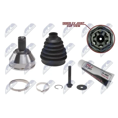 Billede af NTY NPZ VV 018 Knokkelled automatgear foraksel, hjulsidet FORD: MONDEO 4 Stufenheck, Turnier, S Max Mk1, VOLVO: XC60 I, XC70 II Stationcar
