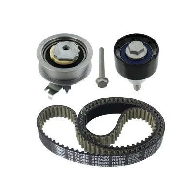 Billede af SKF VKMA 01280 Tandremssæt 163 med afrundet tandprofil VOLKSWAGEN: Golf 7 Variant, up! Hatchback, Polo V SEAT: Leon III Hatchback