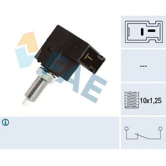 Billede af FAE 24544 Kontakt, koblingsbetjening (fartpilot) HYUNDAI: i30 I Hatchback, i20 i40 Stationcar, KIA: CARNIVAL / GRAND 3