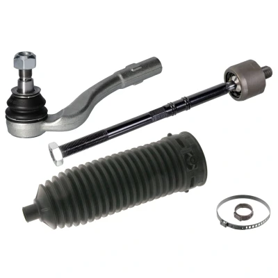 Billede af FEBI BILSTEIN 40166 Sporestang venstre foraksel med add on materiale spændebånd, styremanchetter