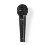 Billede af Mikrofon Cardioid Aftageligt kabel 5.00 m 80 Hz 13 kHz 600 Ohm 72 dB Indbygget on/off knap (tænd/sluk) ABS / Aluminium Sort