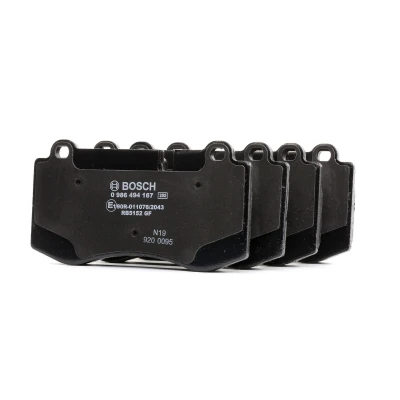 Billede af BOSCH 0 986 494 167 Bremseklodser Low Metallic med anti knirke plade MERCEDES BENZ: S klasse Sedan, E CLS Coupe