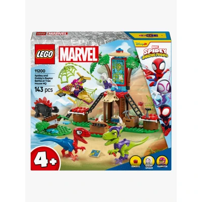 Billede af LEGO Spidey 11200 og Gobbys raptorkamp ved hovedkvarteret