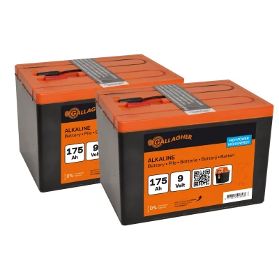 Billede af Gallagher Batteri duopack, 2x9V/175Ah, Egnet til Husdyrbrug