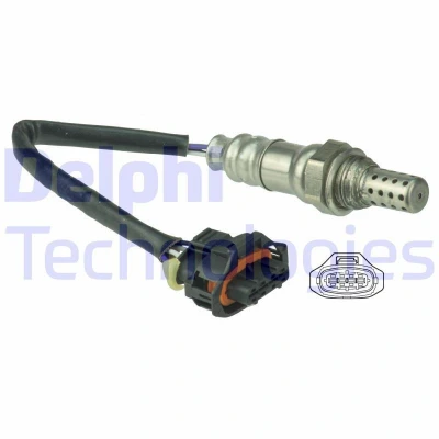Billede af DELPHI ES20514 12B1 Lambdasonde pladesonde, opvarmet CHEVROLET: Aveo Hatchback