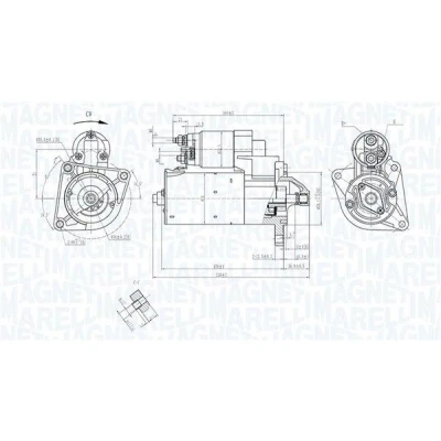 Billede af Starter MAGNETI MARELLI 063721447010