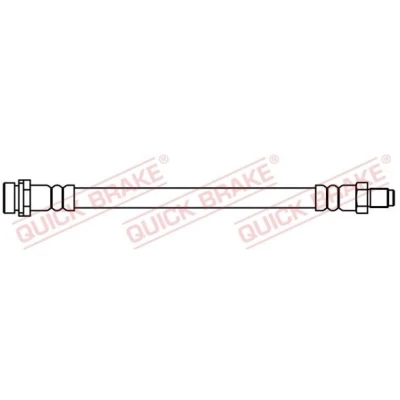 Billede af QUICK BRAKE 37.056 Bremseslange 222 M10x1 FORD: Transit Mk6 Van