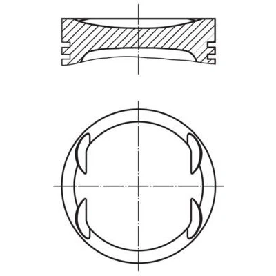 Billede af Stempel MAHLE ORIGINAL 007 PI 00153 000