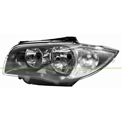 Billede af PRASCO BM1214914 Forlygter venstre H7/H7 mørkegrå BMW: 1 Hatchback (E87) 116 d, 118 120 i, 118i 2.0, 130 123 116d 2.0