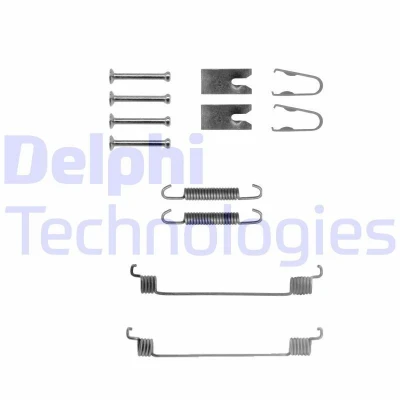 Billede af DELPHI LY1291 Tilbehørssæt, bremsebakker FORD: FIESTA 5, Fusion Stationcar, Puma, MAZDA: 2 Hatchback