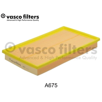 Billede af DAVID VASCO A675 Luftfilter 42 206 341 rektangulær Filterindsats OPEL: Vectra B Sedan