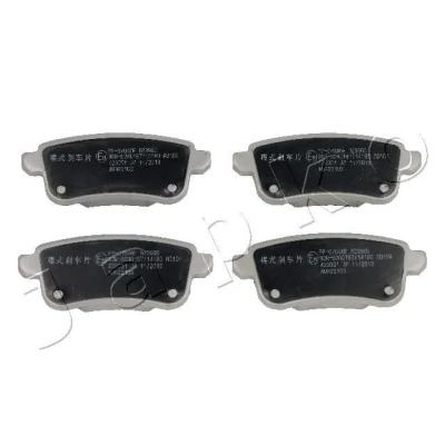 Billede af JAPKO 510704 Bremseklodser bagaksel RENAULT: GRAND SCENIC 3, Megane 4, NISSAN: Juke II