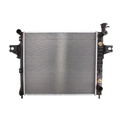 Billede af THERMOTEC D7Y016TT Radiator Aluminium til køretøjer med/uden klimaanlæg 590 508 26 Manuelt/automatisk gear Loddet køleripper