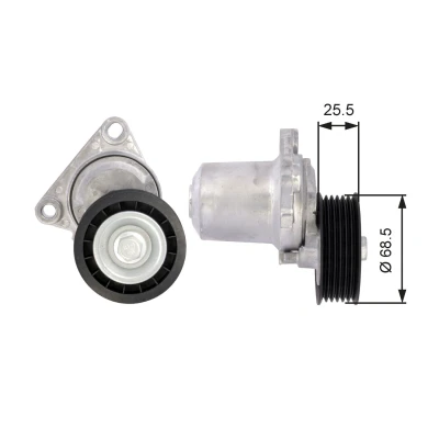 Billede af GATES FleetRunner Micro V Kit T39074 Strammehjul MAZDA: 6 Stationcar, Hatchback