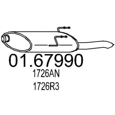 Billede af MTS 01.67990 Lydpotte 755