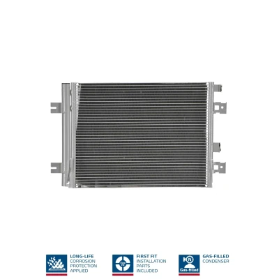 Billede af NISSENS 940262 Kondensator med tørrer Aluminium 541 R 134a