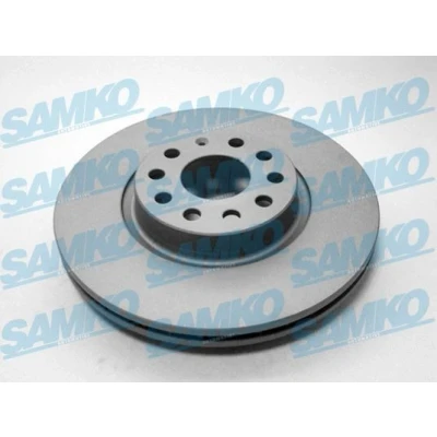 Billede af SAMKO A1004VR Bremseskiver 312 25 5 indvendigt ventileret coatet VOLKSWAGEN: Passat B6 Variant, Touran I, B8 AUDI: A3 Sportback, Q3