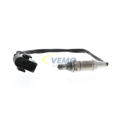 Billede af VEMO V10 76 0048 Lambdasonde Original Quality foran katalysatoren M18 x 1,5 Reguleringssonde, Gevind, forsmurt sort 3 D form AUDI: A4 B5 Sedan
