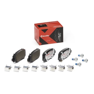 Billede af BREMBO P 23 177X Bremseklodser med akustisk advarsel for slid tilbehør FIAT: 500X, JEEP: Renegade SUV