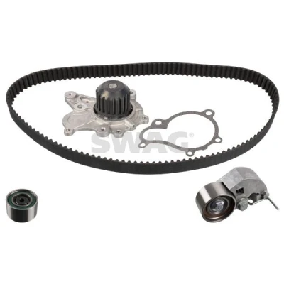 Billede af SWAG 90 93 2826 vandpumpe + Tandremssæt med 123 KIA: Cerato Hatchback