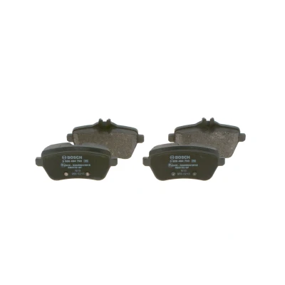 Billede af BOSCH 0 986 494 790 Bremseklodser Low Metallic med anti knirke plade MERCEDES BENZ: CLA Coupe, S klasse Sedan