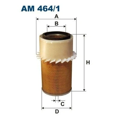 Billede af Luftfilter FILTRON AM 464/1