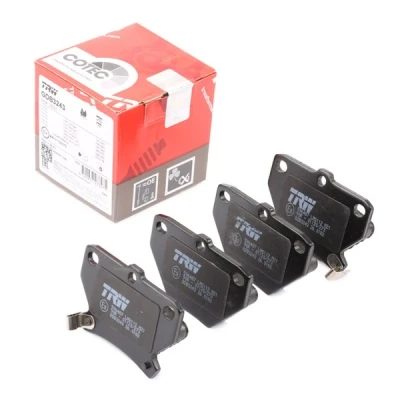 Billede af TRW COTEC GDB3243 Bremseklodser med akustisk advarsel for slid TOYOTA: Corolla IX Station Wagon, Hatchback, Yaris I Hatchback