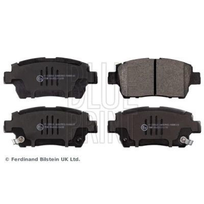 Billede af BLUE PRINT ADT342105 Bremseklodser foraksel med akustisk advarsel for slid, Inkl. slidadvarselskontakt TOYOTA: Corolla IX Hatchback, Yaris I Hatchback