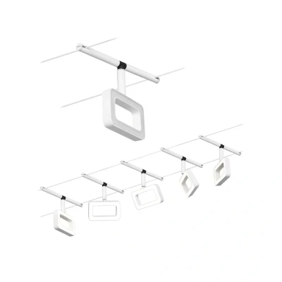 Billede af Paulmann Frame LED wiresystem 5 lk, mat hvid