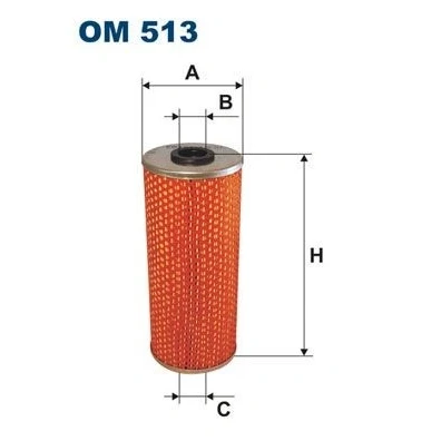 Billede af FILTRON OM 513 Oliefilter Filterindsats MERCEDES BENZ: LK/LN2, T2/L Van / Stationcar, Ladvogn/Chassis