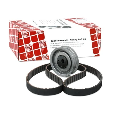Billede af FEBI BILSTEIN 14574 Tandremssæt 121 med trapez formet tandprofil incl. remstrammer VOLKSWAGEN: GOLF 1 Cabriolet, 3, 2, AUDI: 80 B4 Avant