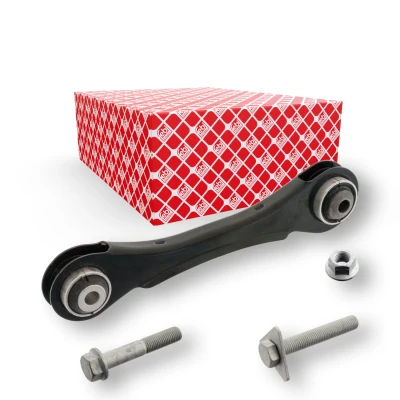 Billede af FEBI BILSTEIN 170854 Bærearm med add on materiale leje Bagaksel højre, oppe, foran krydsarm Stålplade BMW: 3 Sedan, Touring, 1 Hatchback