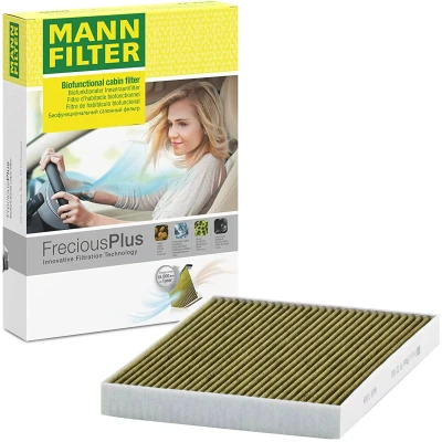 Billede af MANN FILTER FP 33 006 Kabinefilter Aktivkulfilter, med antibakteriel virkning, Finstøvfilter (PM 2.5), anti skimmel virkning 241 323 31