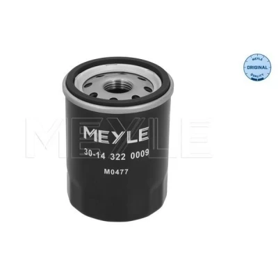 Billede af MEYLE 30 14 322 0009 Oliefilter 3/4&quot; 16 UNF ORIGINAL Quality med en returløbs stop ventil Påskruet filter TOYOTA: Avensis II Station Wagon