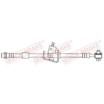 Billede af QUICK BRAKE 58.855X Bremseslange 650 M10x1 OPEL: Astra J Sports Tourer