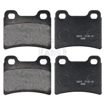 Billede af A.B.S. 36814 Bremseklodser uden indbygget slidsensor KIA: Sephia I Hatchback, FORD: ESCORT 6, 5 Cabriolet