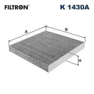 Billede af FILTRON K 1430A Kabinefilter Aktivkulfilter 255 251 30
