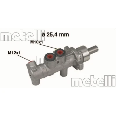 Billede af METELLI 05 0414 Bremsehovedcylinder 25,40 Aluminium RENAULT: MASTER 2 Bus