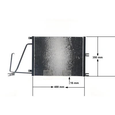 Billede af Kondensor, klimaanlæg MAHLE ORIGINAL AC 226 000S